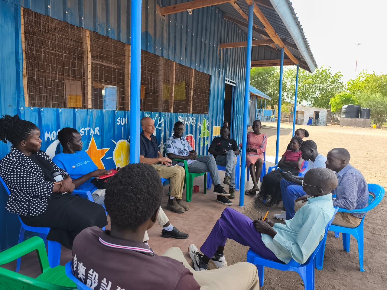 Supportive Kalobeyei community stakeholder and Light Academy advocate
